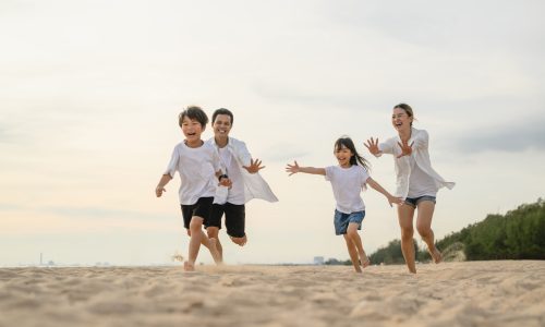 Family Fun - Capture the Coastal Joy with Portraits